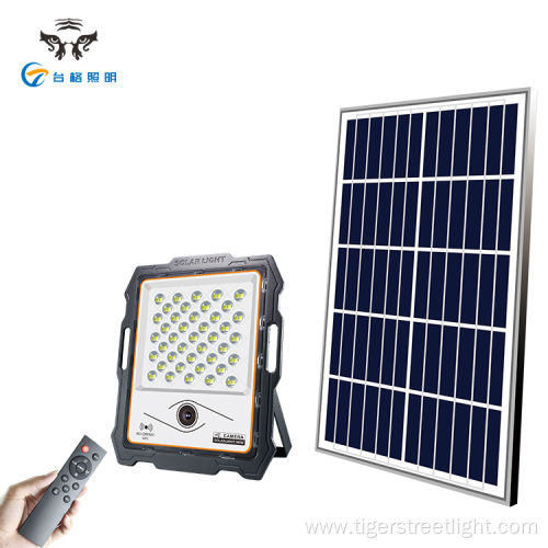 Aluminum Ip65 waterproof outdoor mobile solar flood light